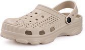 Homaxy - Classic Clogs - Clog heren klompen - Kaki - 41 - Binnenlengte van de schoen 25.8 cm