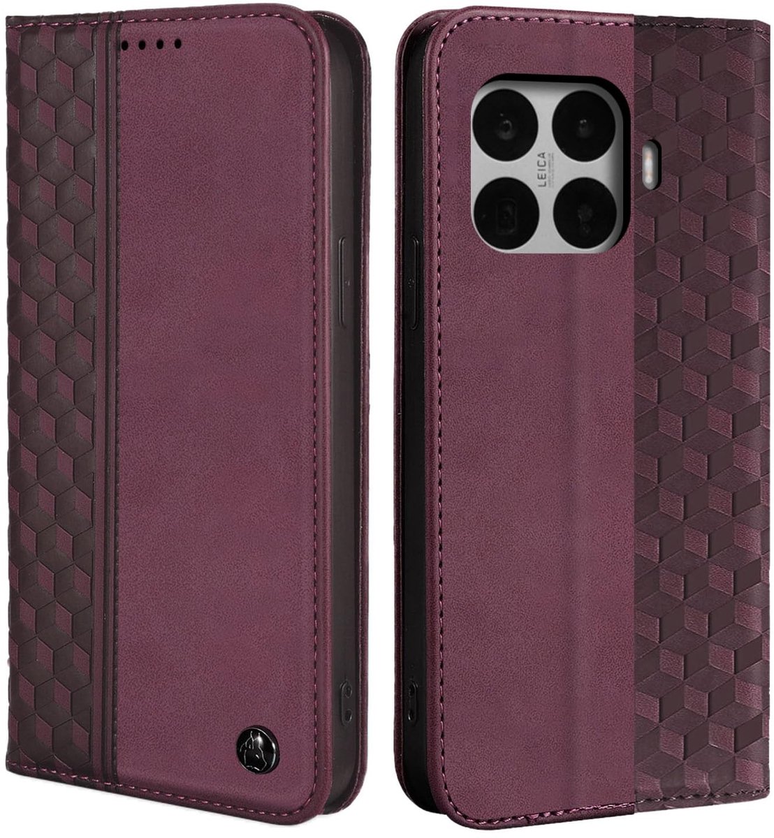 Omgoods - Beschermhoes voor Smartphones met Kickstand en Kaartsleuven