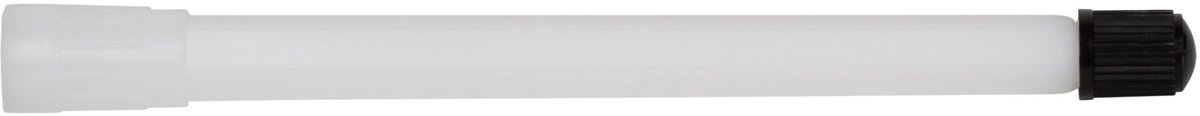 Kunststof ventielverlenger wit 125 mm, vrachtwagen