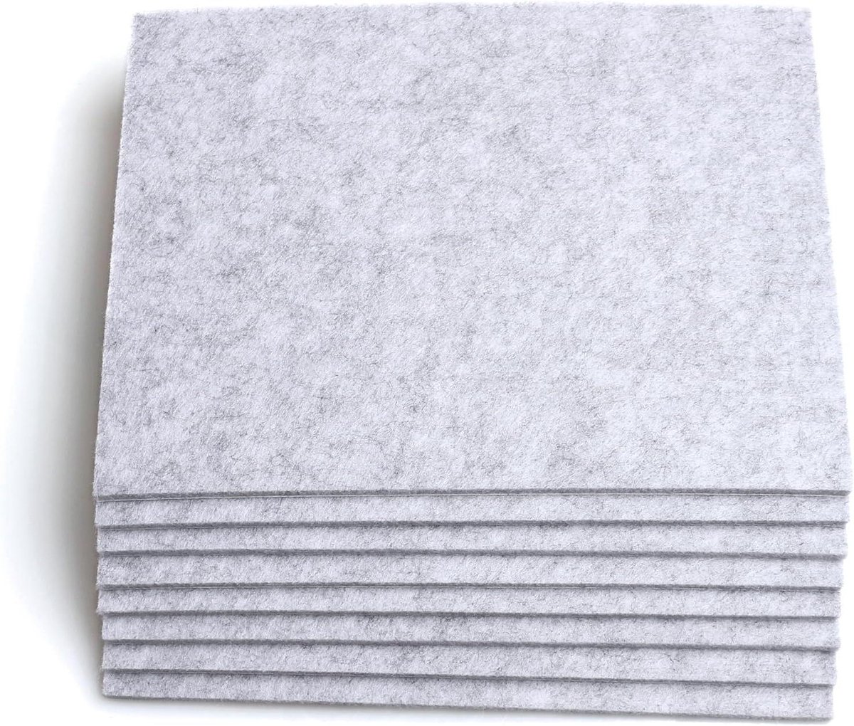 Meubelvilt Pads - Vloerbeschermers - Meubels Beschermen - Zelfklevend Zwaar Gebruik - 8 Vellen 15x20cm - Grijs