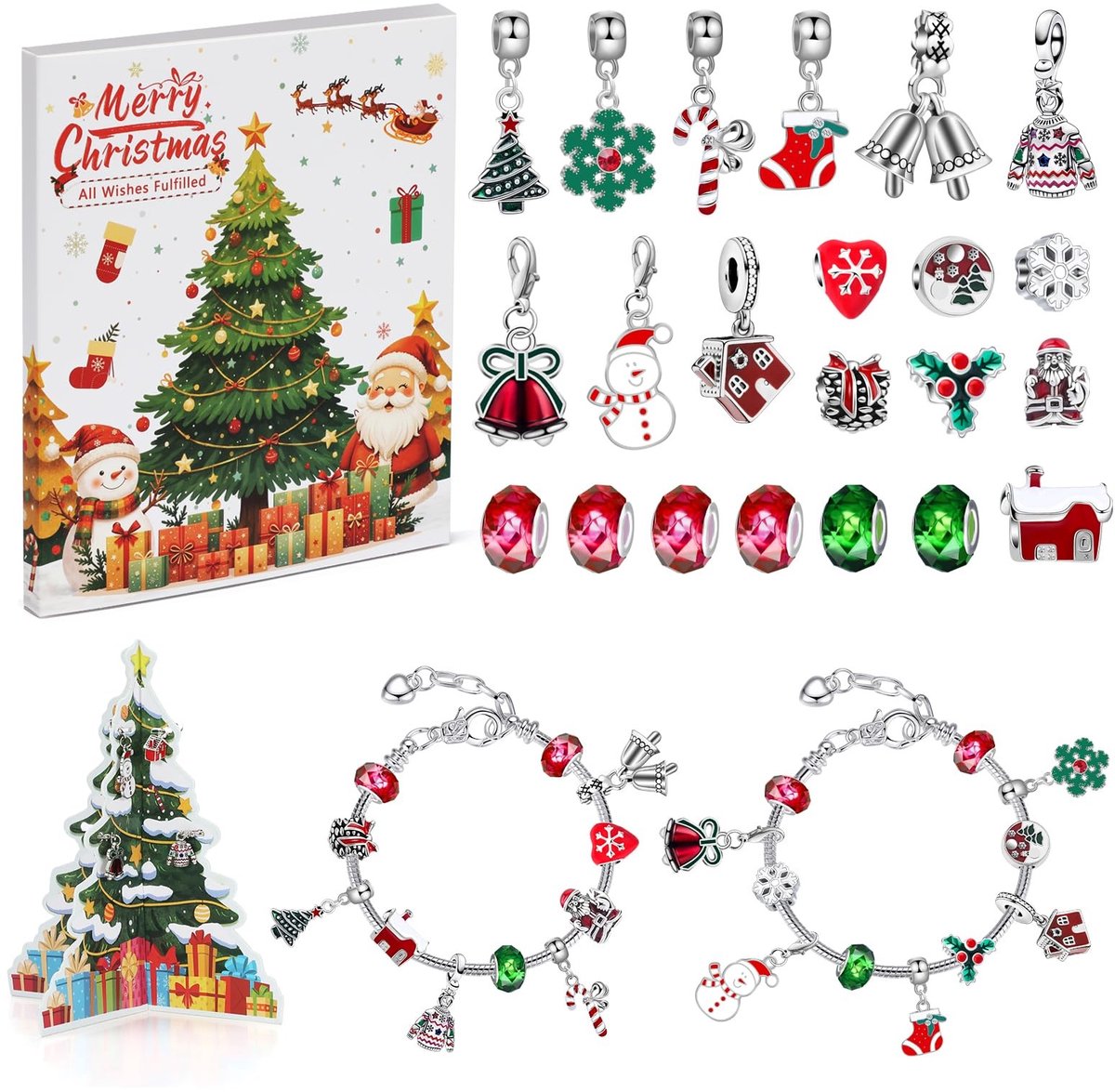 Omgoods - Adventskalender met Sieraden voor Meisjes