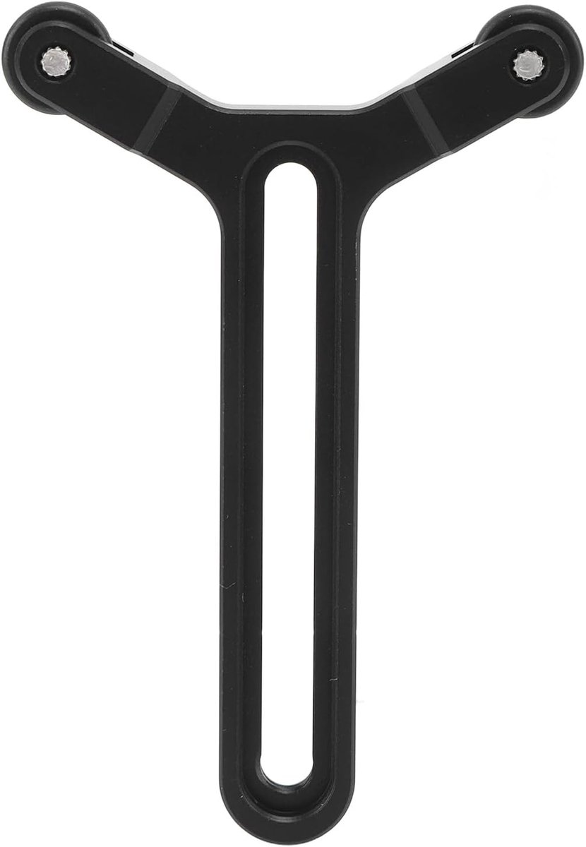 Ondersteuningsbeugel voor Lange Telelens, Y-vormige Lensbeugel met Dubbele Wielen, 22-71,5 Mm Verticale Aanpassing, voor Ronin S, voor Ronin SC-lensondersteuningssysteem