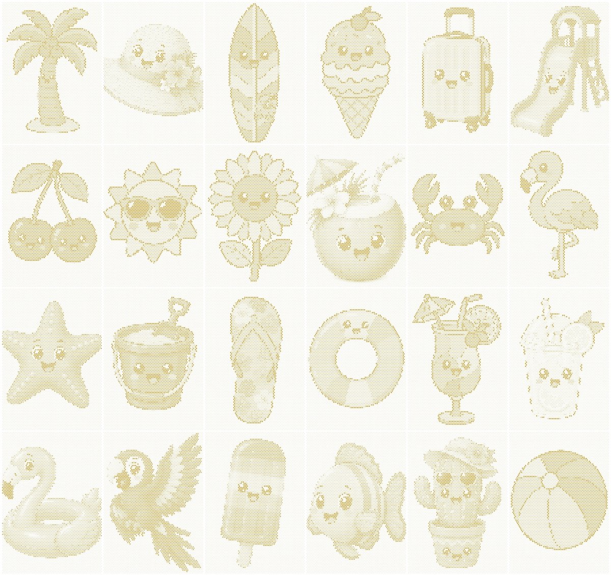 HappyDots DOT Painting Valuepack Zomer (24 stuks)