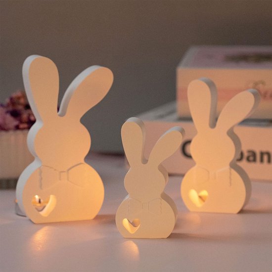 Gietvorm voor Pasen, hazenvorm voor knutselen en decoratie, lente, doe-het-zelf gietvorm — afbeelding 4