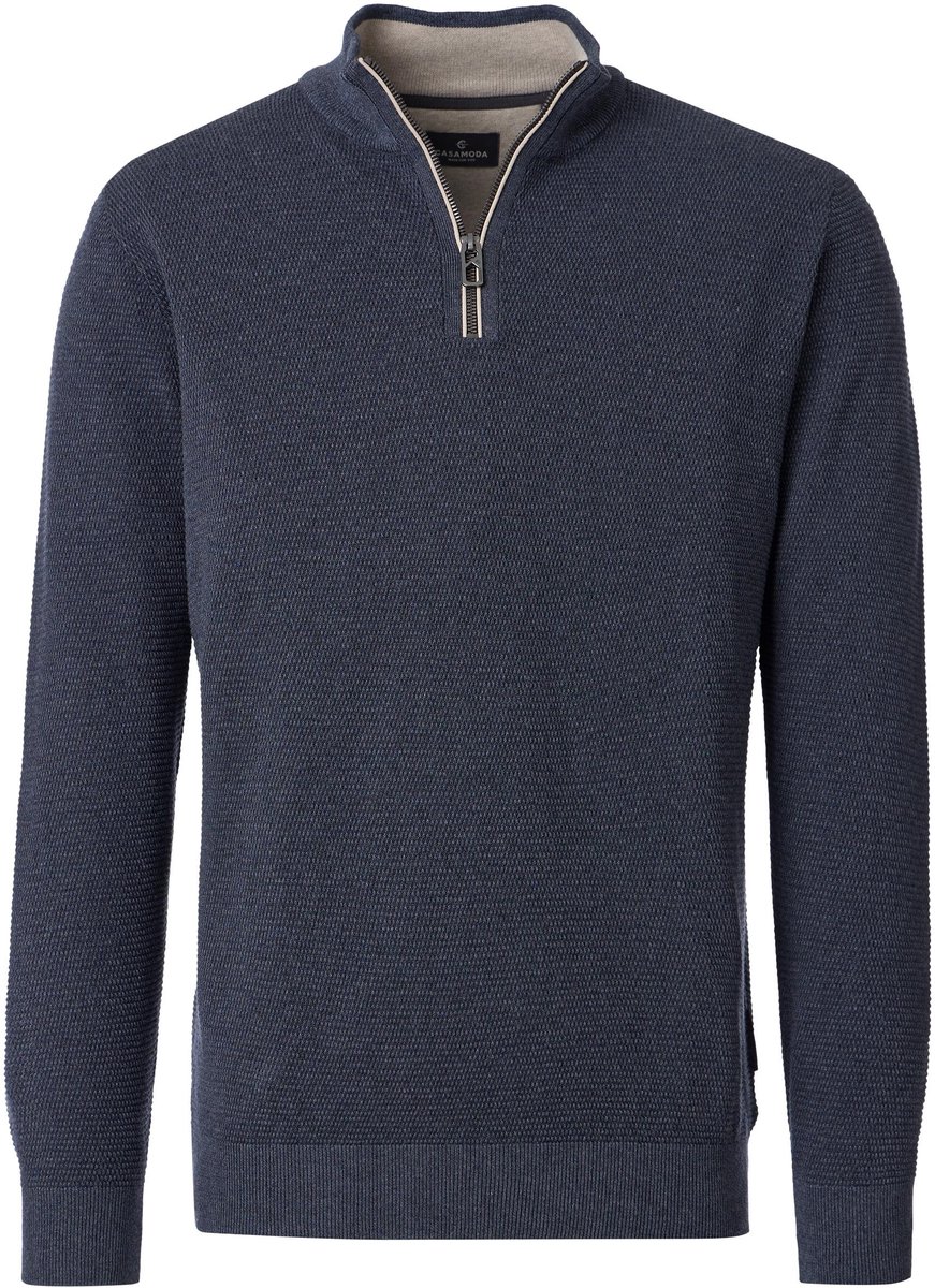 CASA MODA comfort fit schipperstrui - donkerblauw