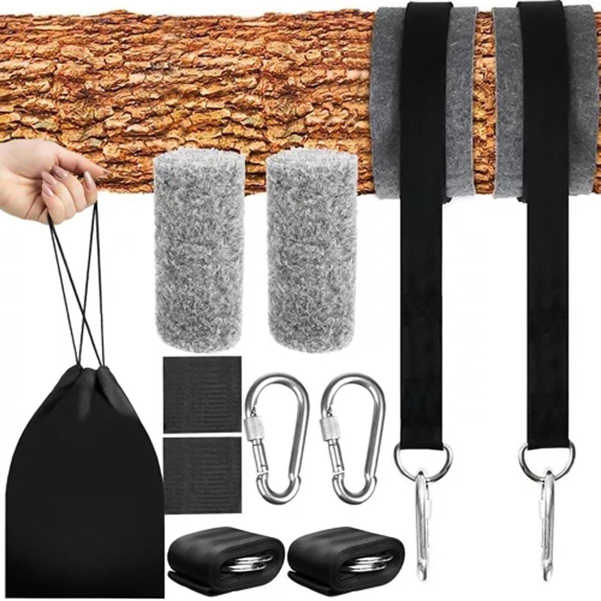 Hangmat, montageset Geschikt voor hangmatschommel