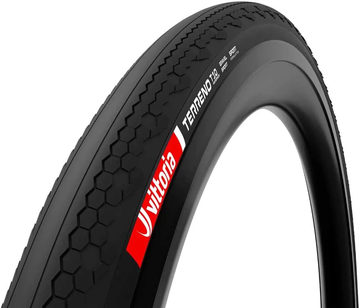 Vittoria Terreno T10 Sport 700 X 37 Stijve Gravelband Zwart 700 x 37
