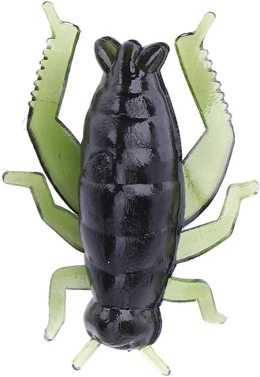 Effectieve Vervangende Vislures van Zacht Plastic - 50 Stuks Groene Cricket Aas voor Sportvisserij en Reis