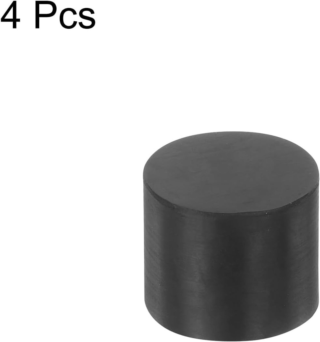 4 Stuks 25 x 20mm M6 Rubber Dempers, Multifunctionele Rubber Buffers voor Vibrationdemping in Motorcompartiment en Luchtcompressoren