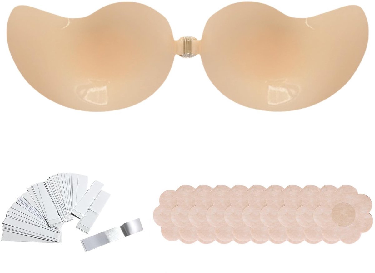 SolidKeus - Herbruikbare Sticky Bh voor Dames met Push-Up Effect