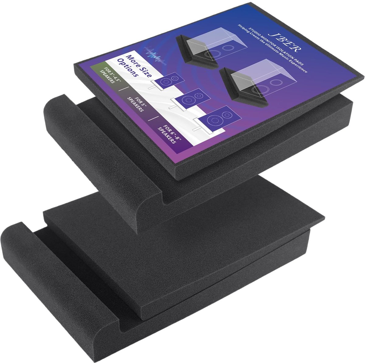 SolidKeus - Akoestische Isolatie Pads voor Monitoren en Luidsprekers