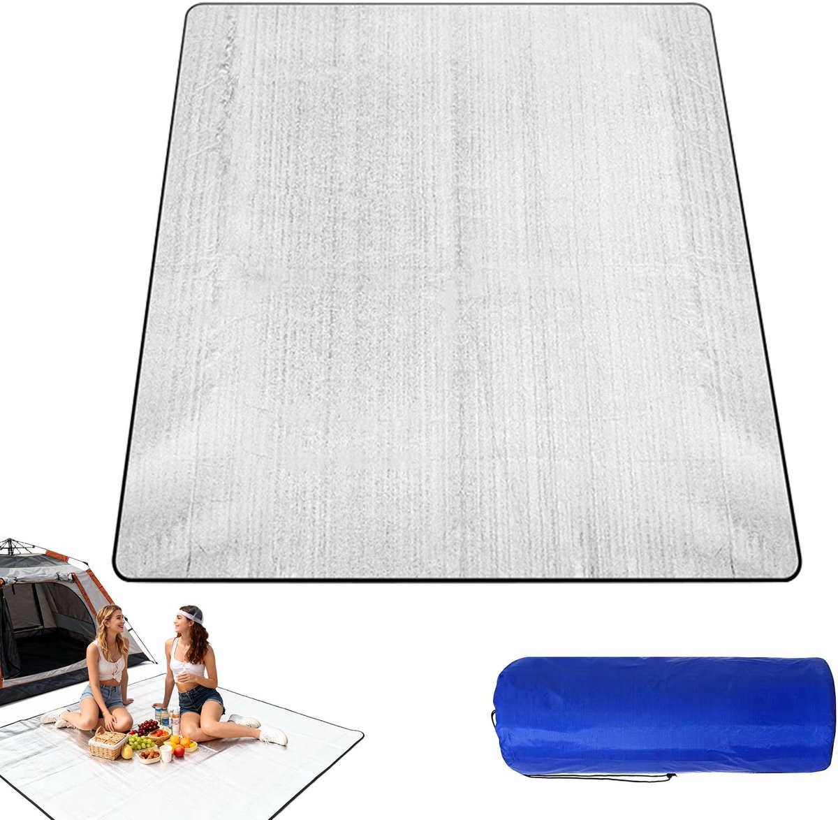 SolidKeus - Vouwbare Camping Slaapmat met Aluminium Folie 100 x 200 cm