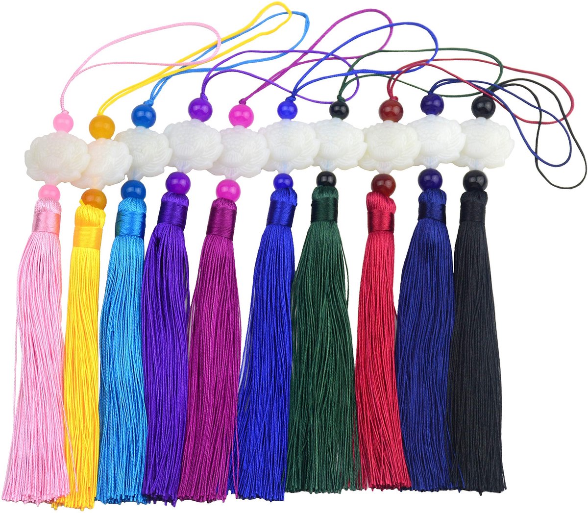 Omgoods - Handgemaakte Zijde Floss Borstels voor Decoratie