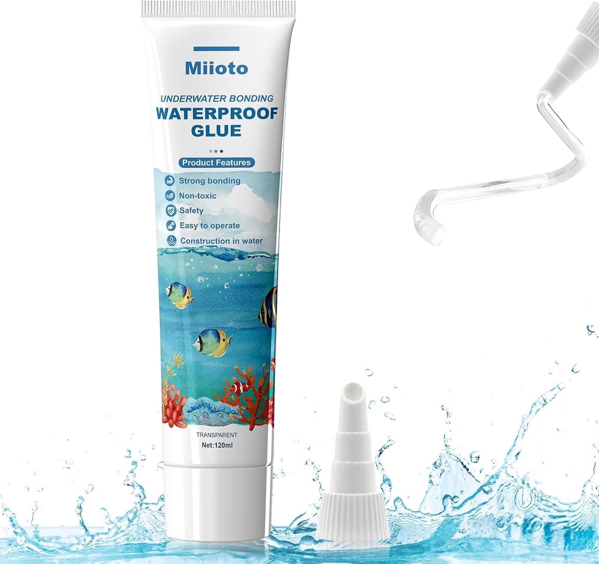Omgoods - Waterdichte Silicone Lijm voor Aquariums en Waterverbindingen