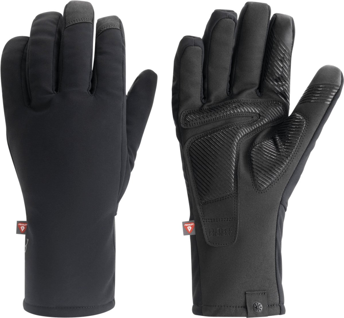 BBB Cycling ThermoDex Fietshandschoenen Winter - PrimaLoft Isolatie - Voor Koude en Natte Omstandigheden - Zwart - XXL - BWG-47
