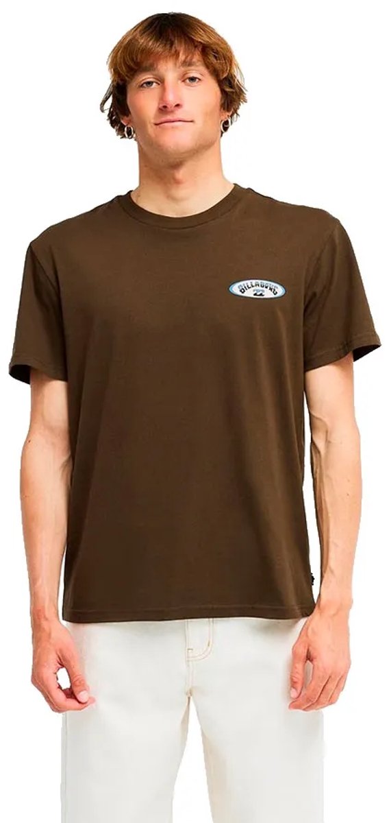 Billabong Orbit Arch T-shirt Met Korte Mouwen XL Man Dark Cedar