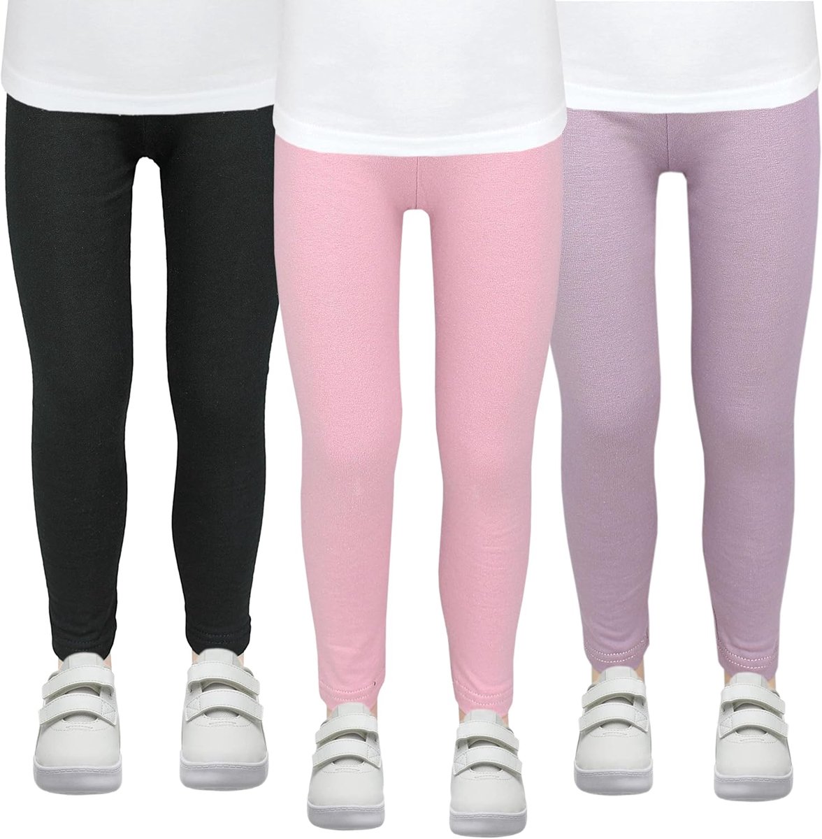 Leggings meisjes herfst winter – 3-pack