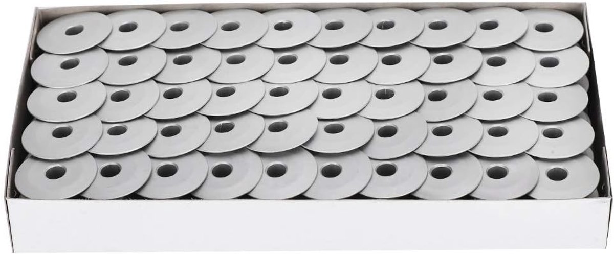 100 Stuks Aluminium Klossen voor DY 6 Tot 5 Loopvoet Industriële Naaimachine Zonder Gaten, Praktisch en Duurzaam (6-5 Hellende spoel)