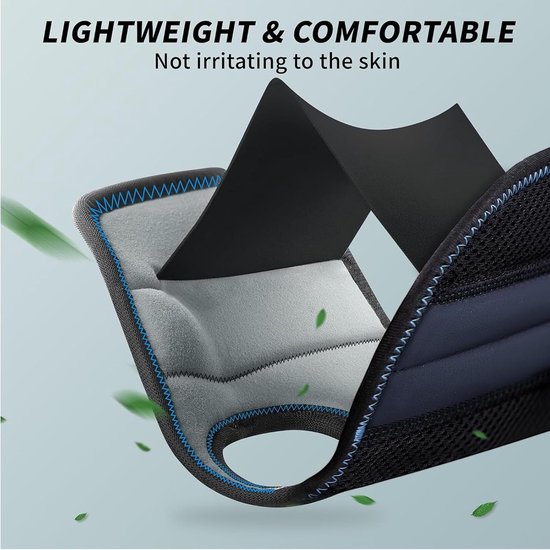 Polsbandage, verstelbare polsbandage fitness voor mannen en vrouwen, met klittenbandsluiting, polssteun met metalen railstabilisator voor artritis, sportbescherming (S/M, rechterhand) — afbeelding 4