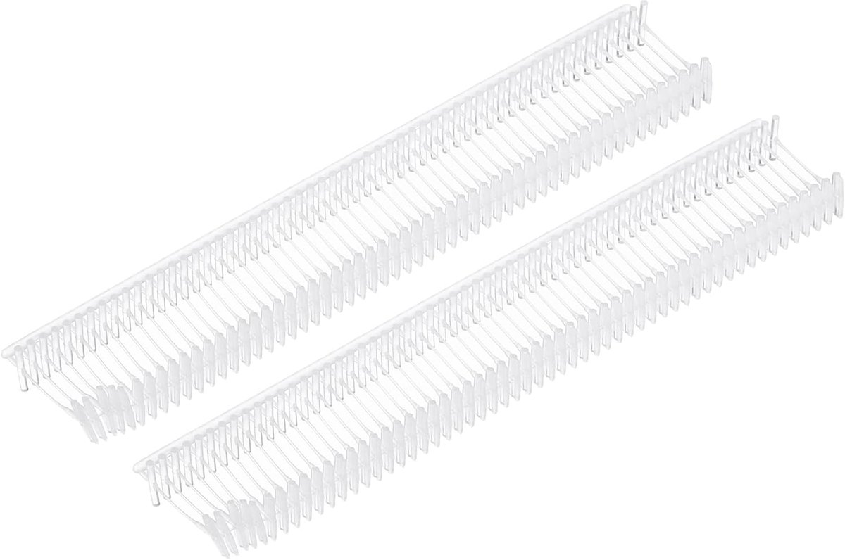 Standaard tagging vasteners, normaal, standaard label etiketteergereedschap prijs etikettering bars voor kledingprijs etikettering bars 10 mm/0,4 inch, verpakking van 2500 transparant