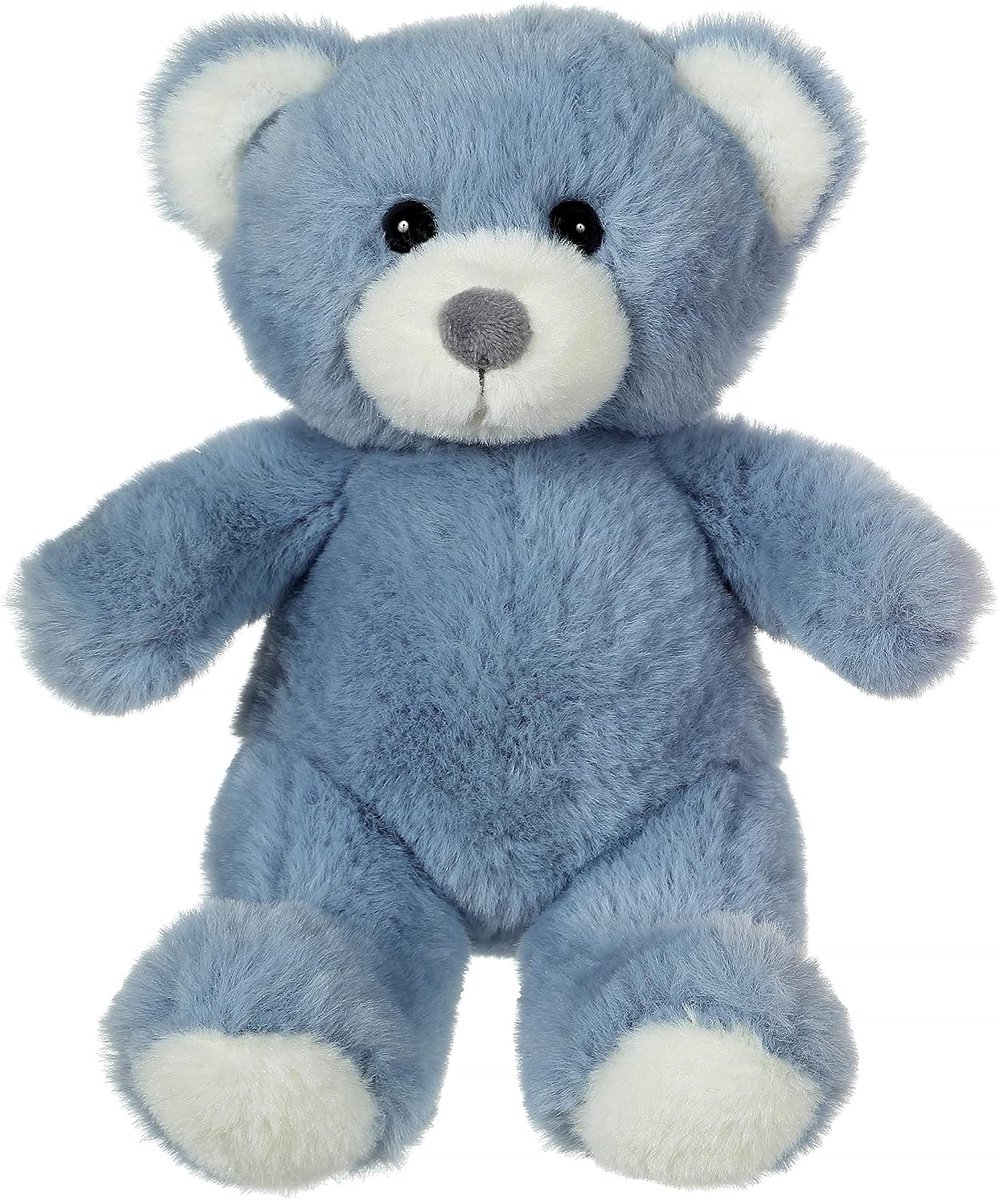- Gispy-beer Trendy 15 cm blauw pluche voor kinderen in 5 verschillende modellen - 071540, 071540