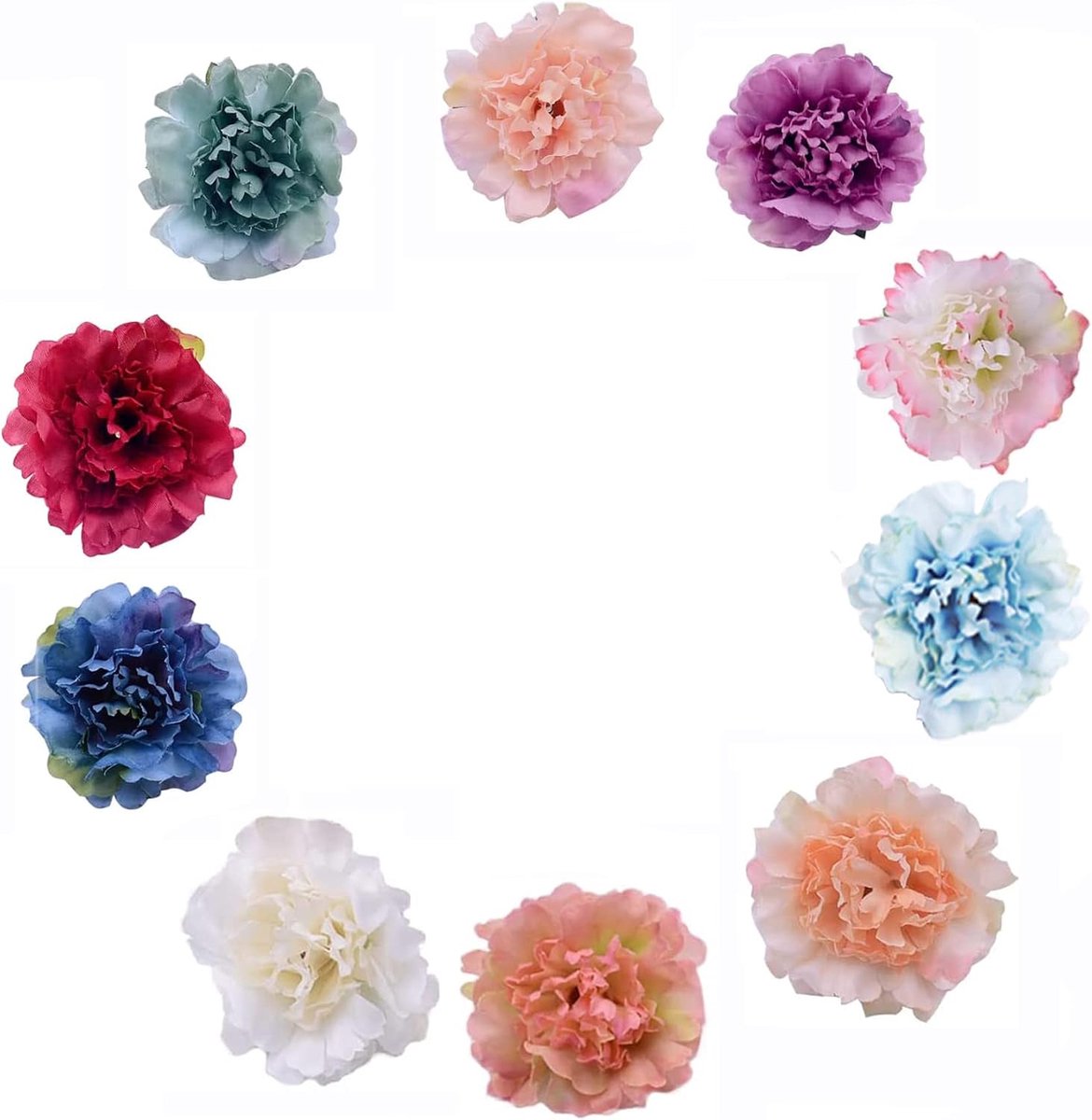 Kunstbloemen hoofden, bloemen kunstmatig, voor bruiloft feest woondecoratie doe-het-zelf accessoires roos bloemen ambacht.