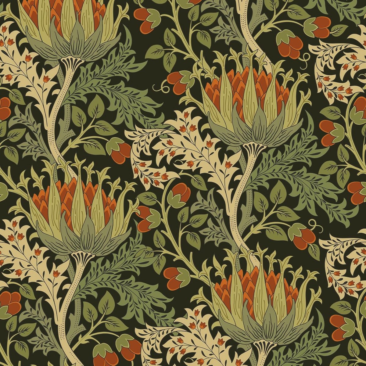 Behang bladeren tropische behang bloemen zwart bloemenbehang vintage fotobehang slaapkamer romantiek jungle meubelfolie patroon plakfolie meubeldecoratie woonkamer badkamer 44,5 cm × 300 cm