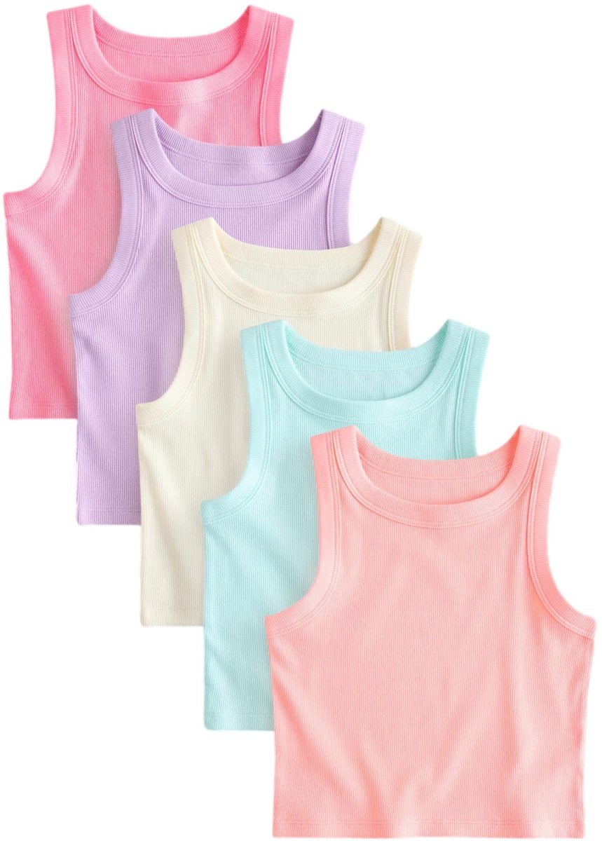 Next - Meisjes - Set van 5 hemdjes - Roze