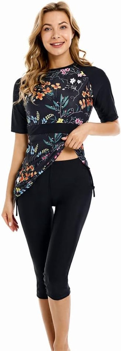 Guard Surfpak Korte Mouw Badpak Burkini Bescheiden Badmode voor Vrouwen Bescheiden Zwemkostuum Beachwear