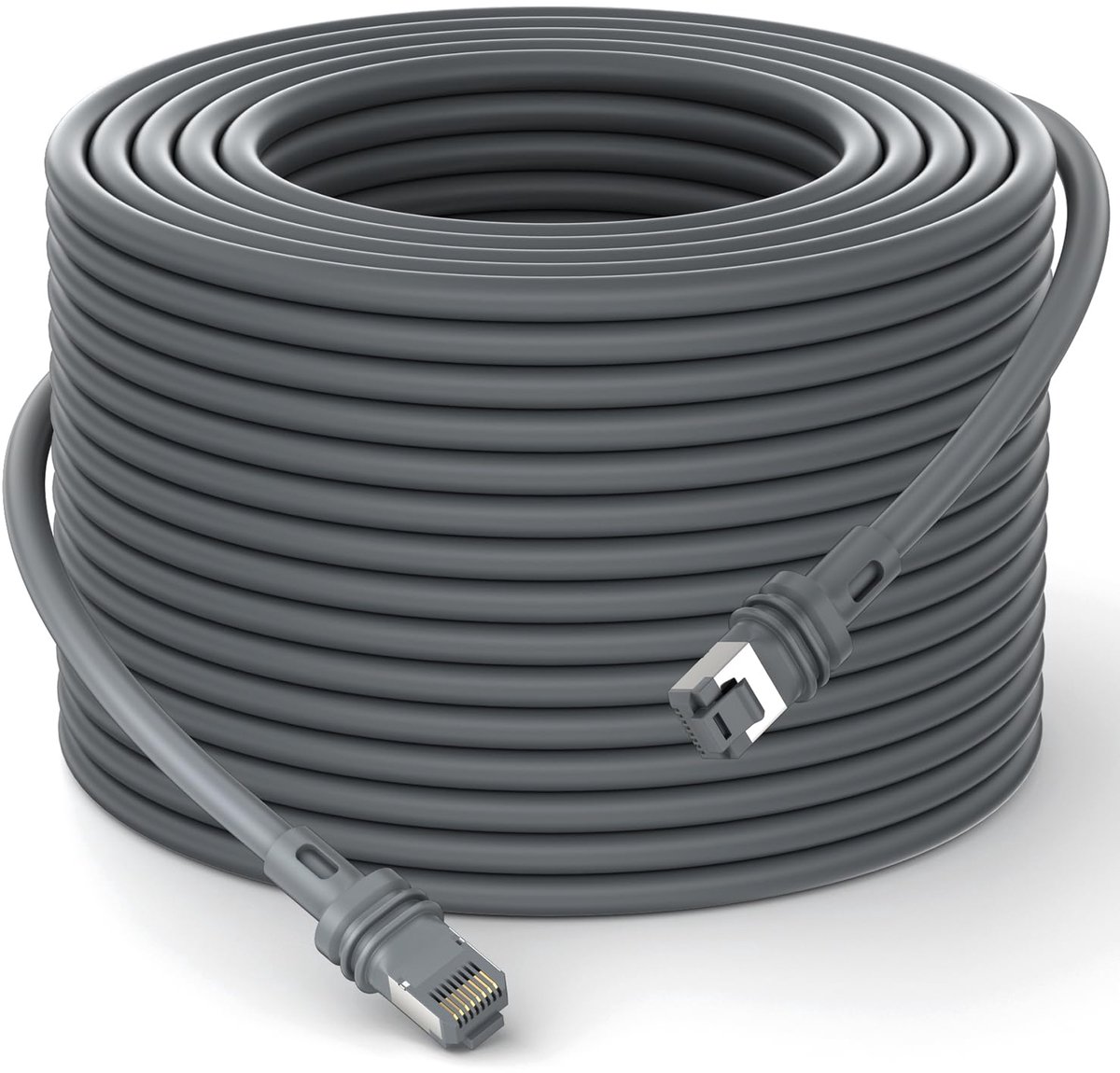 Gen 3 Kabel 30m,High-Speed Star Link Rechteckiges Satelliten V3 Ersatzverlängerungskabel, Langlebiges Ethernet-Kabel, Hochtemperaturbeständigkeit,Witterungsbeständig