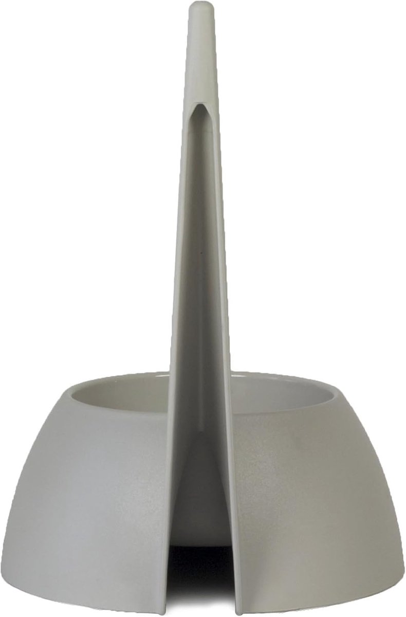 Pets EA0102TO hondenkom - Tail, medium, 750 ml, lichtgrijs