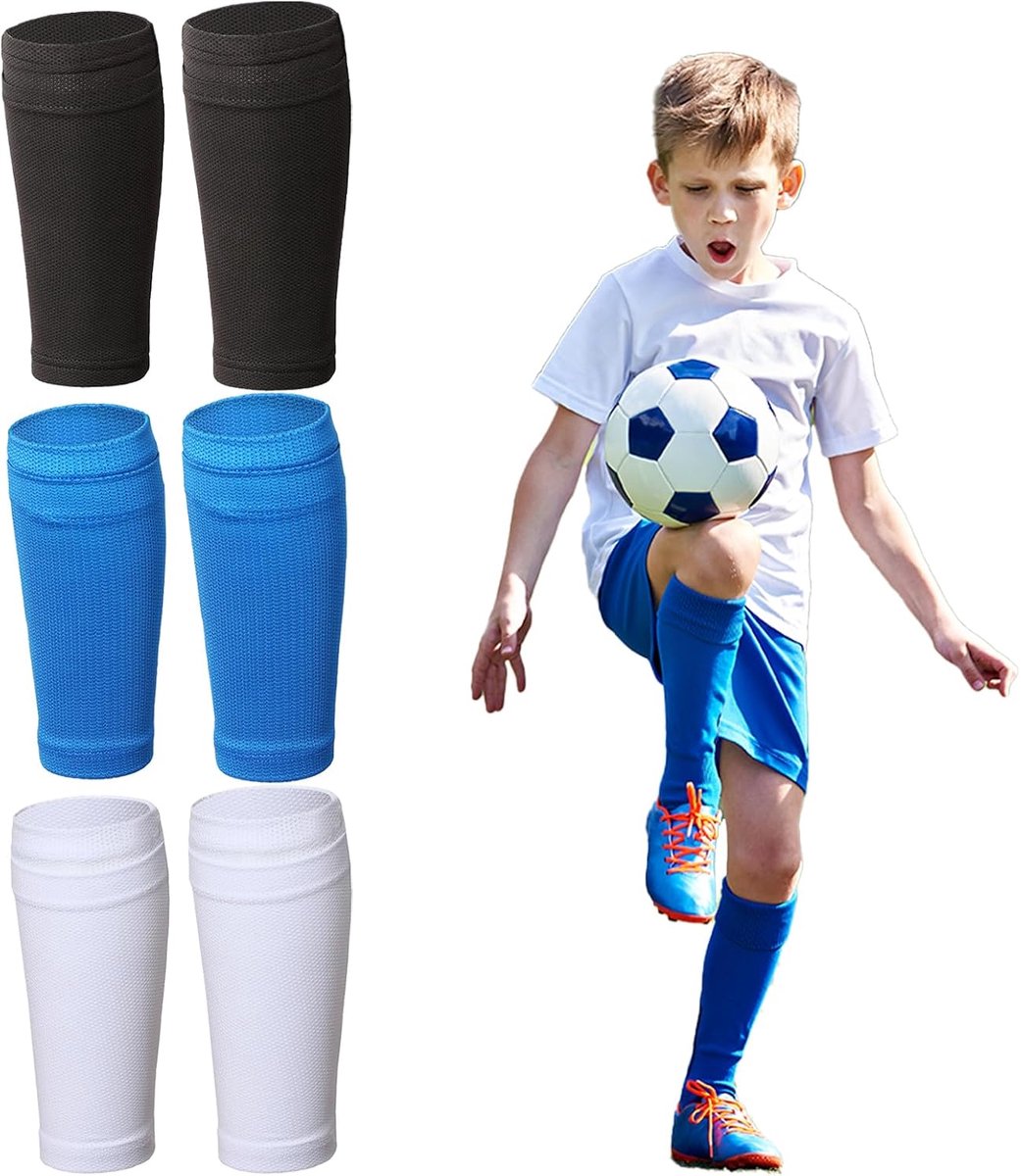 Scheenbeschermers, sokken, scheenbeschermers, ademend, scheenbeschermers, voetbal, heren, sokken, mouwen, voor kinderen, volwassenen, beginners