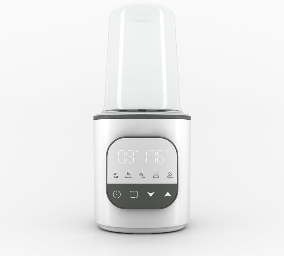 Flessenwarmer - Baby melk opwarmer - Fleswarmer - Warmhouden, ontdooien en steriliseren - Snel warm - Geschikt voor alle babyflessen - Wit