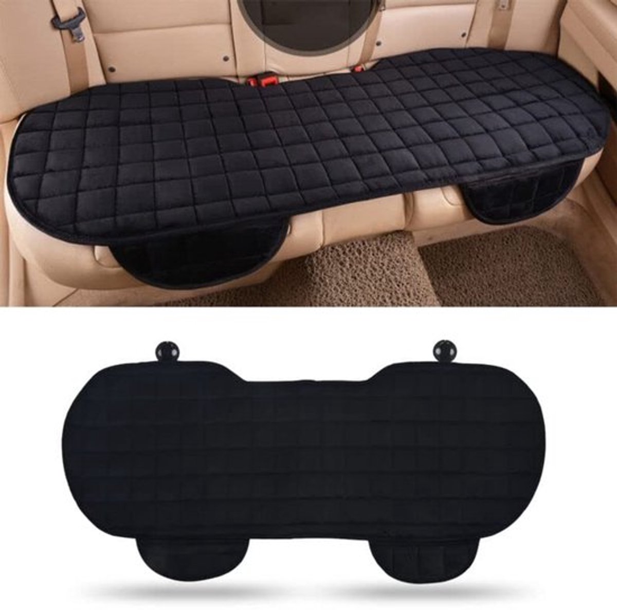 Autostoelhoes Universeel - Antislip - Achterbank - Ademend - Comfortabel - 137 x 48,5 cm - Bescherming voor originele stoelen - Autostoelbekleding