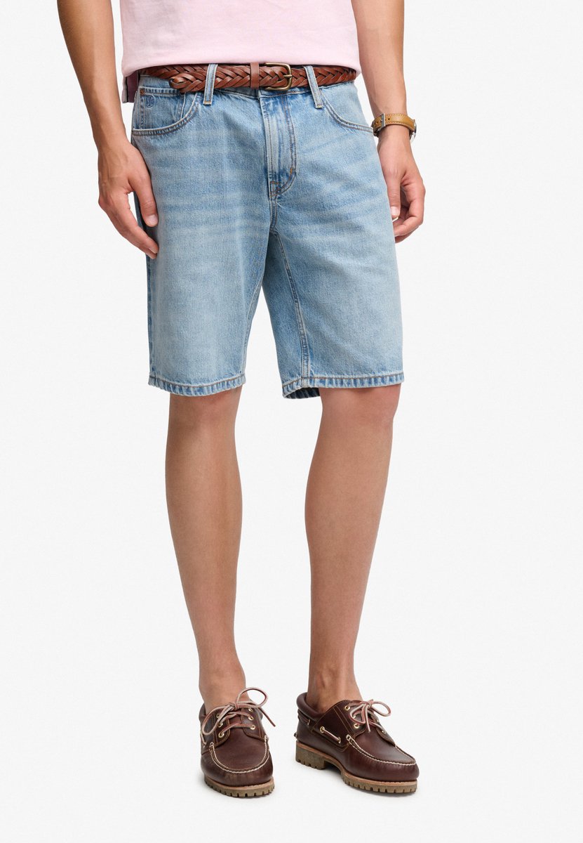 Superdry Vintage Straight Denim Short Heren - Maat 32