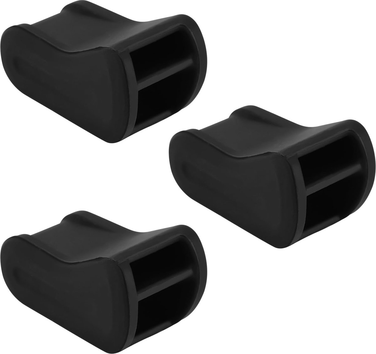 Set van 3 Luchtverfrisser Ventilatierooster Clips - Siliconen Houder voor Auto Luchtverfrissers - Stevige Vent Clip Adapter voor Autoventilatie - Herbruikbare Bevestigingsclips (Luchtverfrisser Niet Inbegrepen)