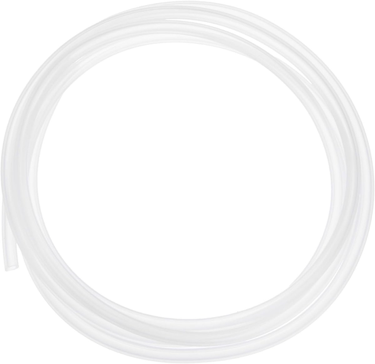 Siliconen buis, 5/32" (4 mm) ID x 5/16" (8 mm) OD siliconen rubberen vacuümbuis, 8 ft (2,5 M) hoge temperatuur waterluchtslangpijp voor pomp/vloeistofoverdracht, thuisbrouwen/wijnmaken