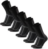 DANISH ENDURANCE Gedempte Hardloopsokken Lange Afstanden - Crew Sokken - Unisex - 5 paar - 39-42
