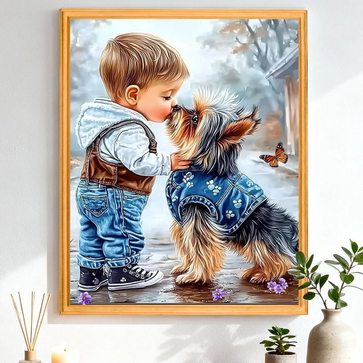 SolidKeus - Schilderen op Nummer Kit voor Volwassenen en Kinderen met Honden