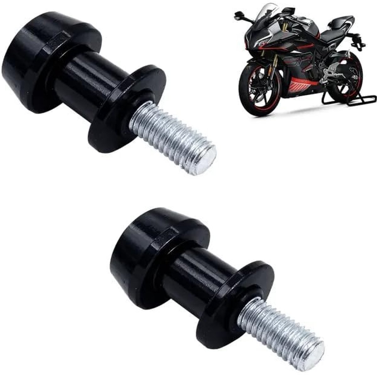 SolidKeus - 2 Stuks Aluminium Motorsteunen voor Bescherming en Stabilisatie
