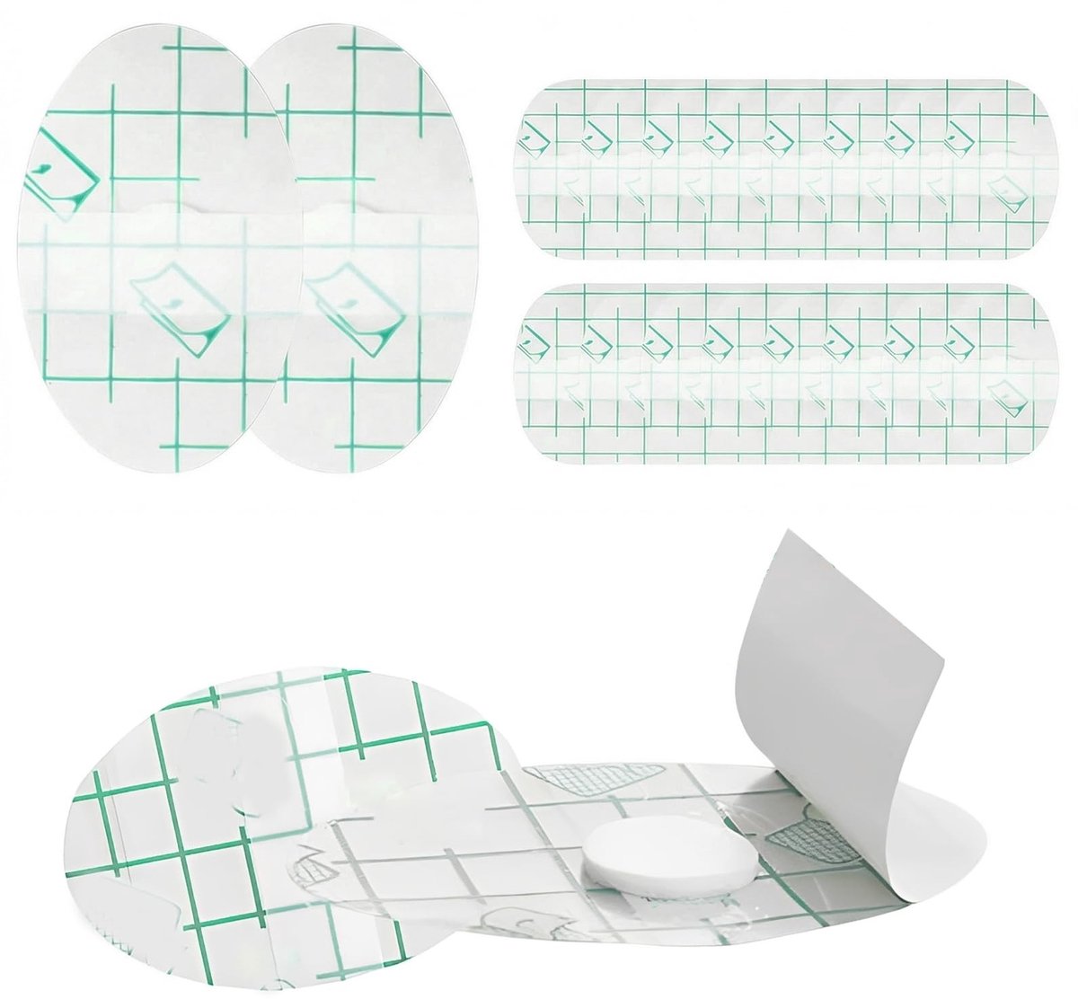 SolidKeus - 60 Waterdichte Oorstickers voor Volwassenen