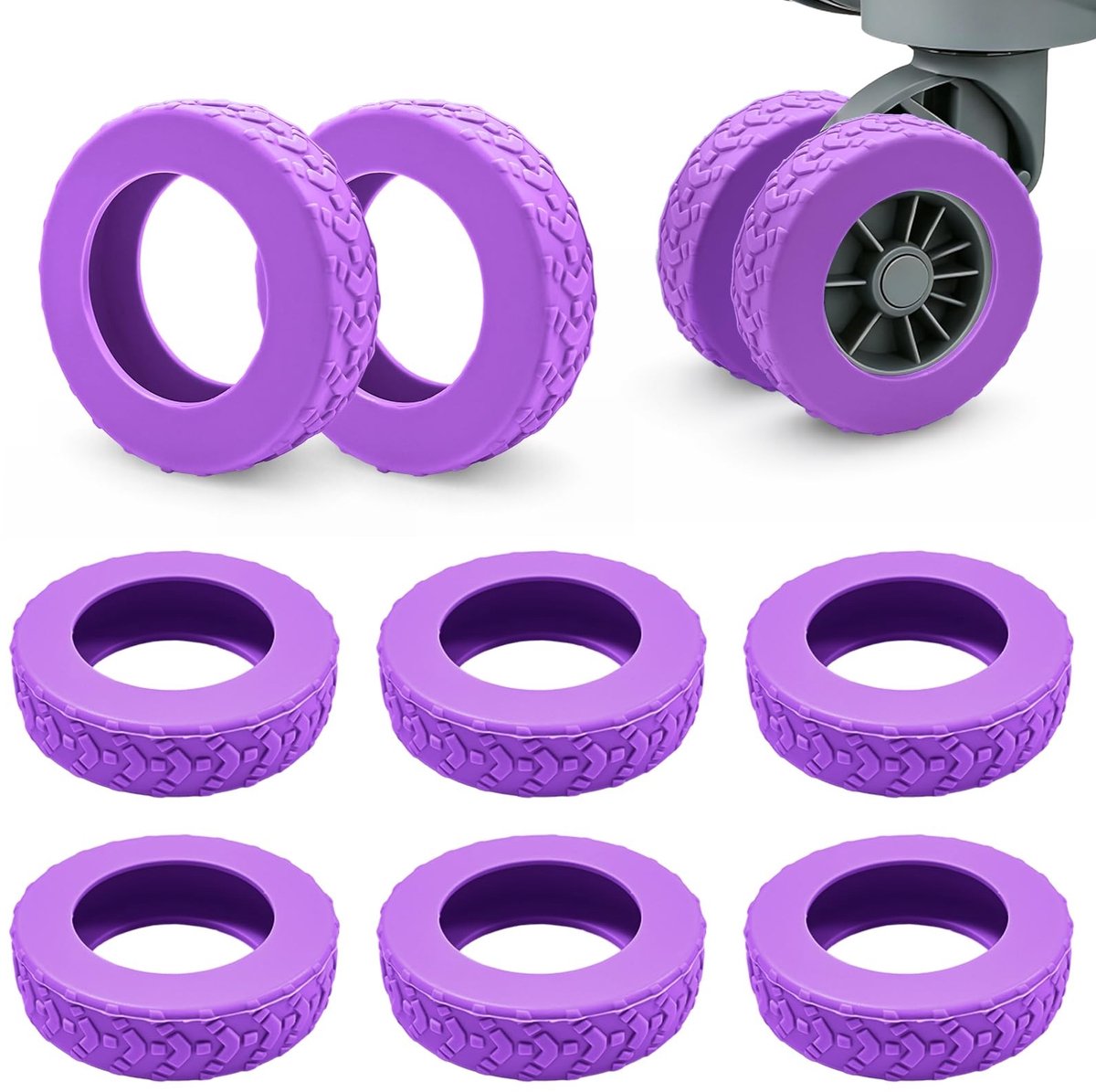 SolidKeus - Silicone Wielbeschermer Lila