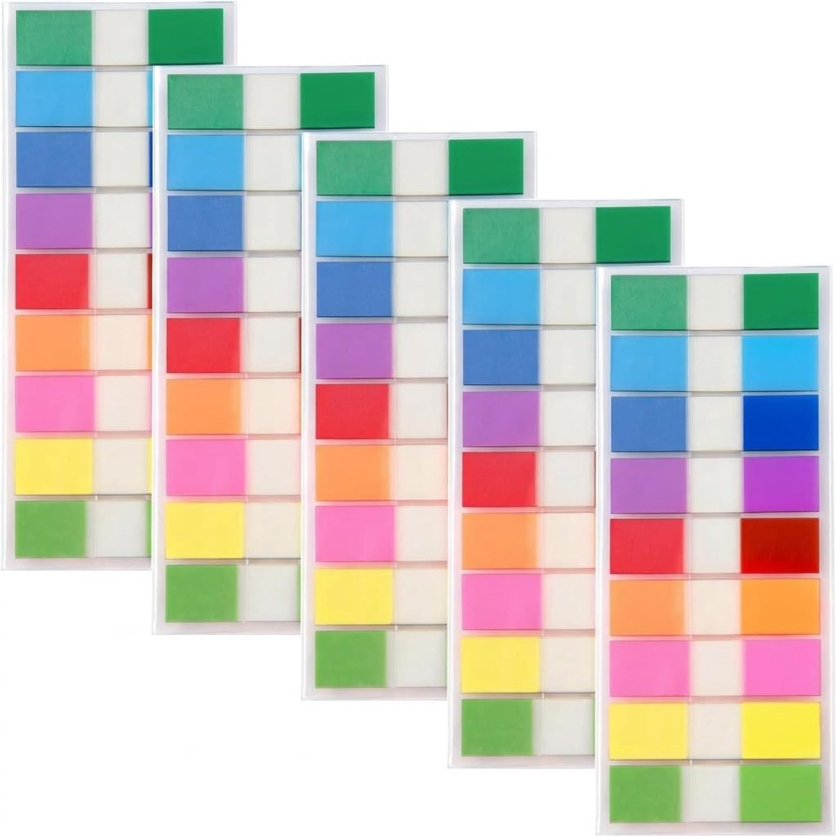 SolidKeus - Set van 900 Transparante Zelfklevende Notities