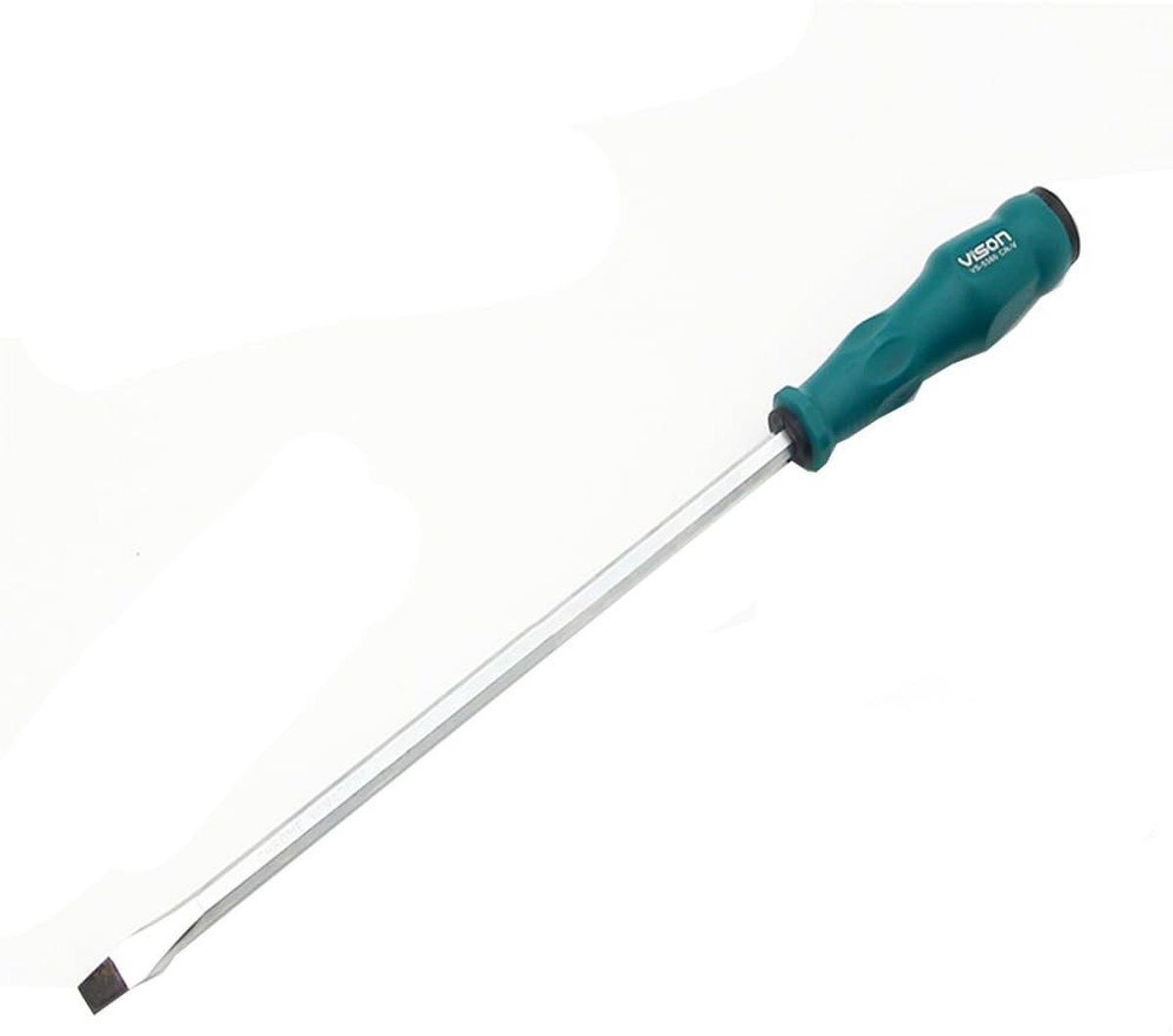 SolidKeus - Extra Lange Platte Schroevendraaier met Ergonomische Handgreep