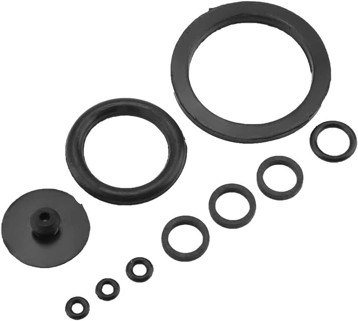 Set van 10 Duurzame Rubberen Sealing Ringen voor Tuinspuiters - Essentiële Accessoires voor Efficiënte Besproeiing en Onderhoud