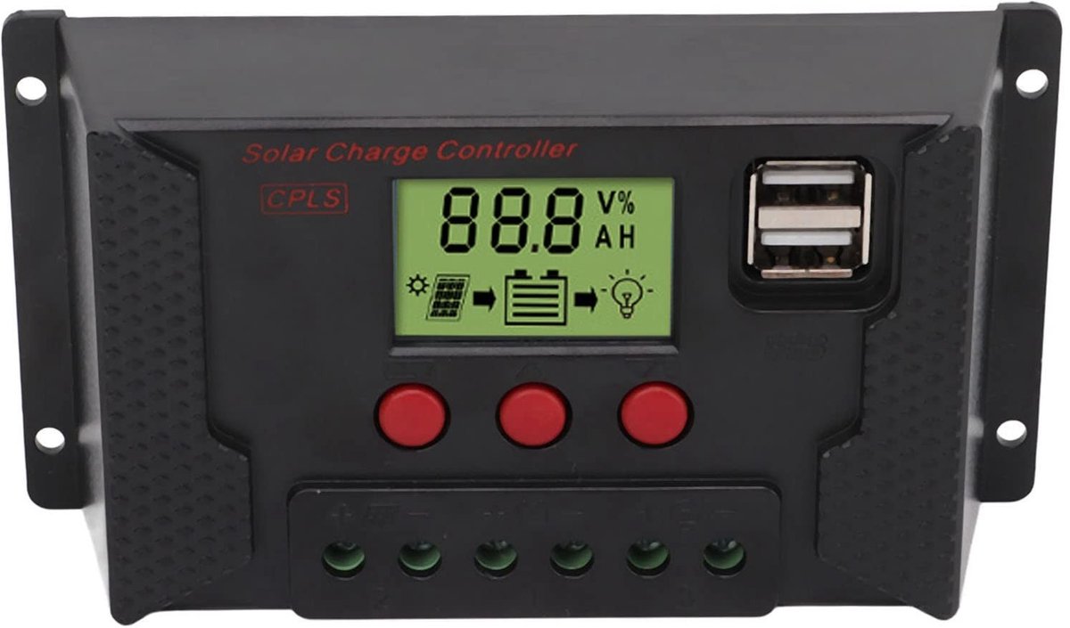 SolidKeus - PWM Solar Charge Controller voor Zonne-energie