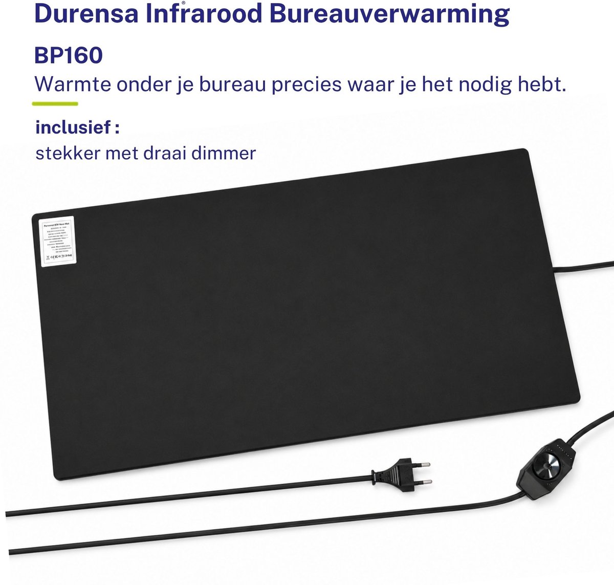 Durensa Durensa Infrarood Bureauverwarming - afbeelding 4