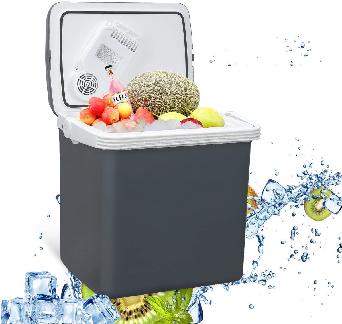 SolidKeus - Elektrische Koelbox 24 Liter voor Auto en Camping