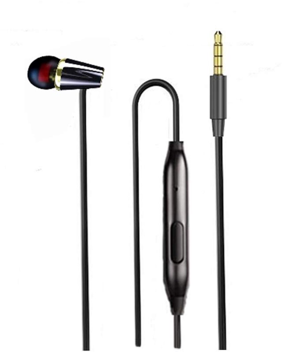 SolidKeus - Mono In-Ear Headset met Microfoon voor Diverse Apparaten