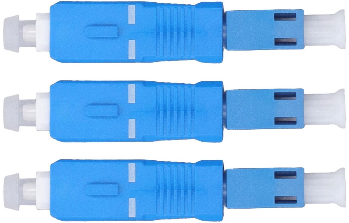 SolidKeus - Glasvezeladapterset voor Optische Vermogensmeters, 3 Stuks